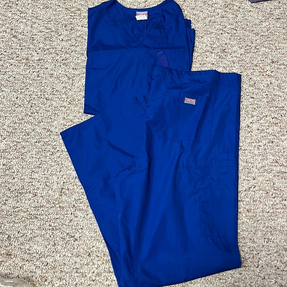 Blue Cherokee Scrubs size Medium